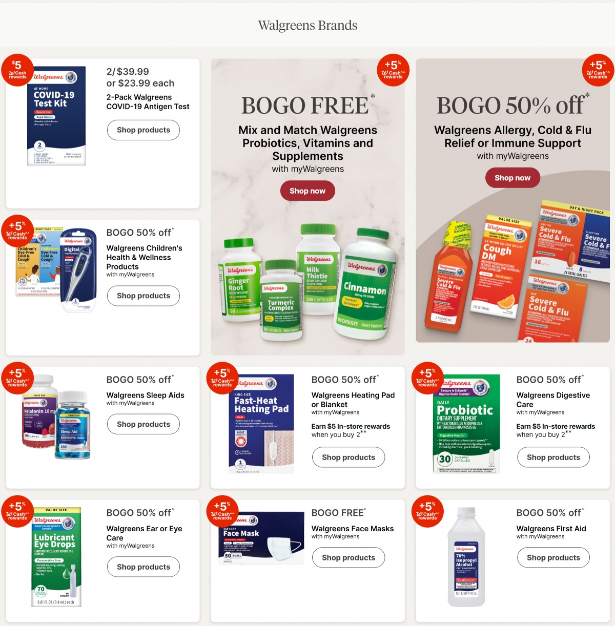 Walgreens Weekly Ad January 12 - 18, 2025 