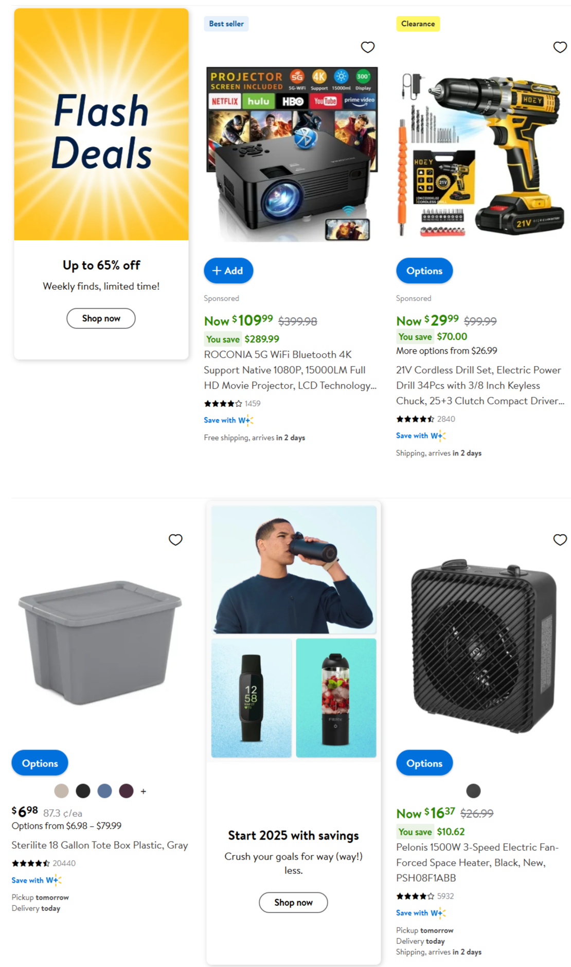 Walmart Weekly Ad January 8 - 14, 2025 