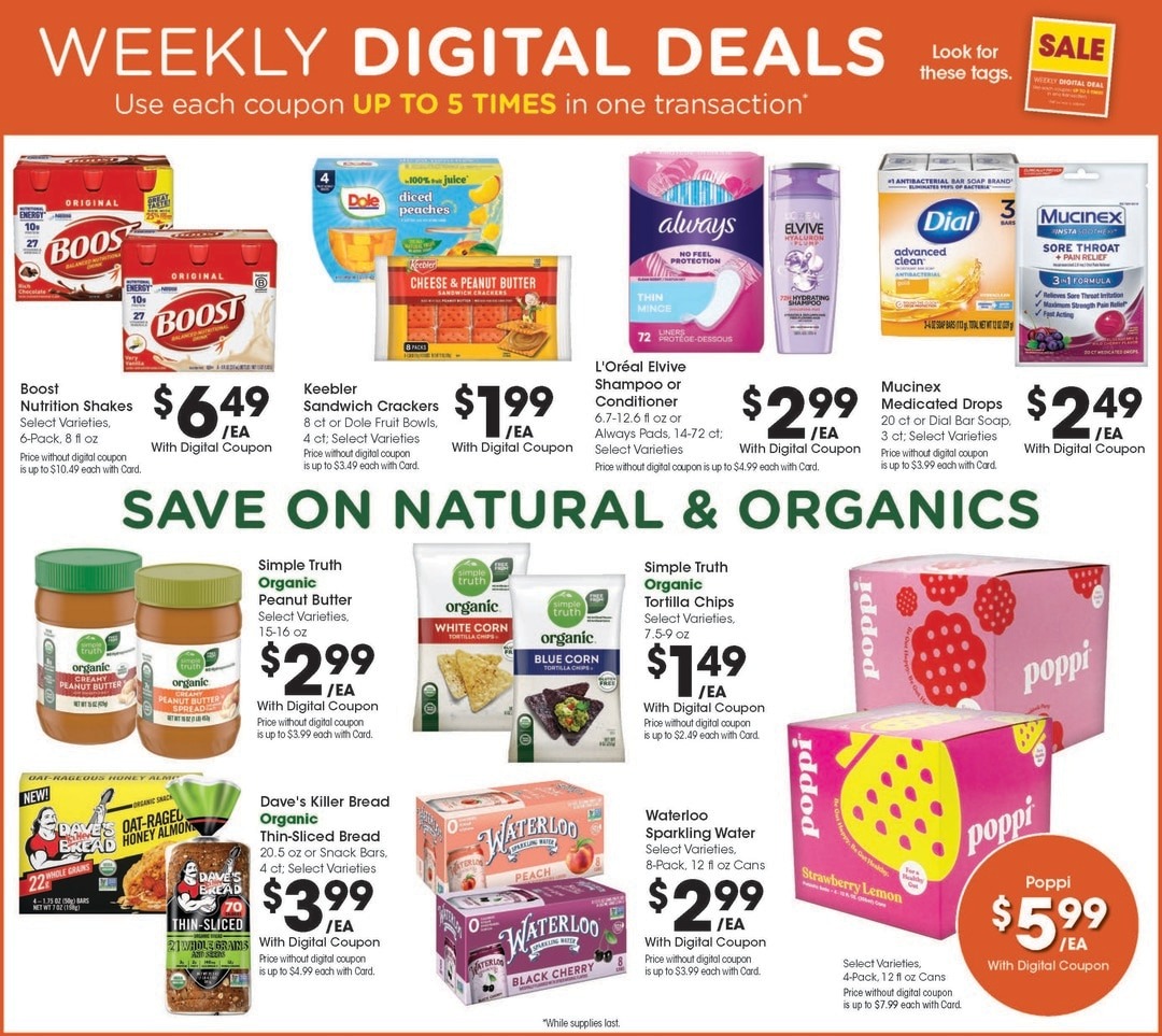 Kroger Weekly Ad January 8 - 14, 2025 