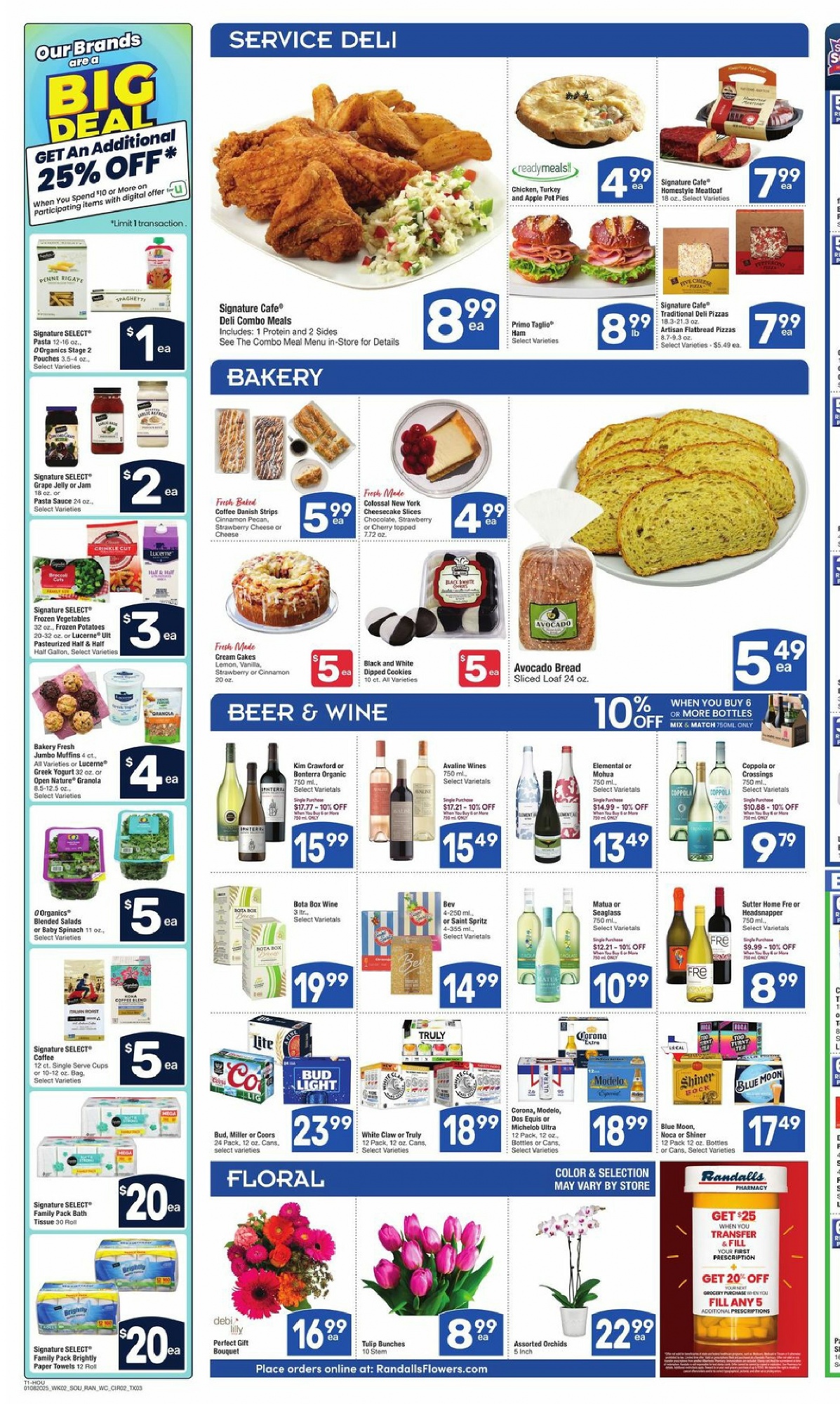 Randalls Weekly Ad January 8 - 14, 2025 