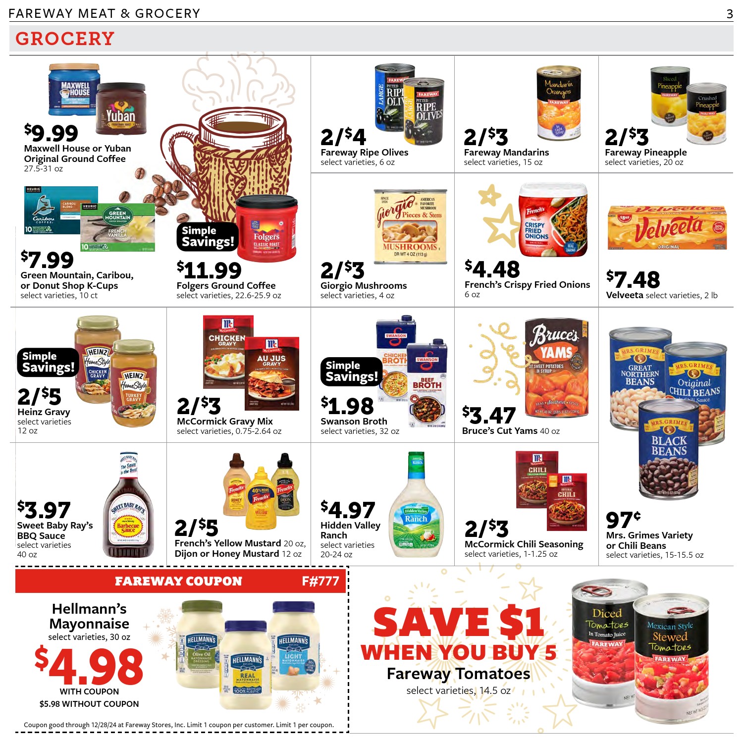 Fareway Weekly Ad January 20 - 25, 2025 