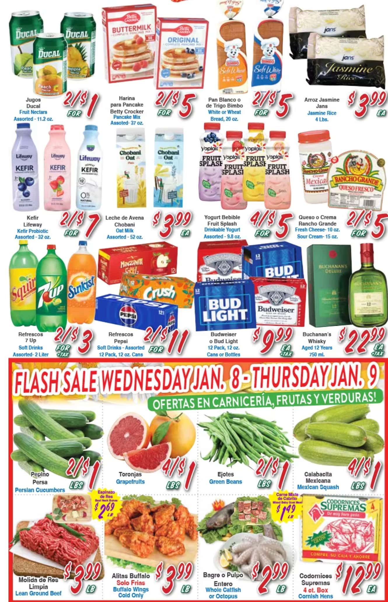 La Bonita Weekly Ad January 8 - 14, 2025 