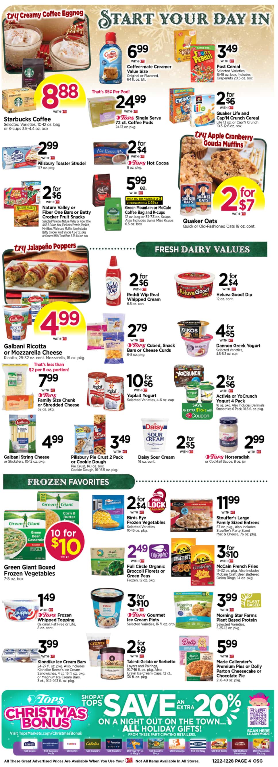 Tops Weekly Ad January 8 - 14, 2025 