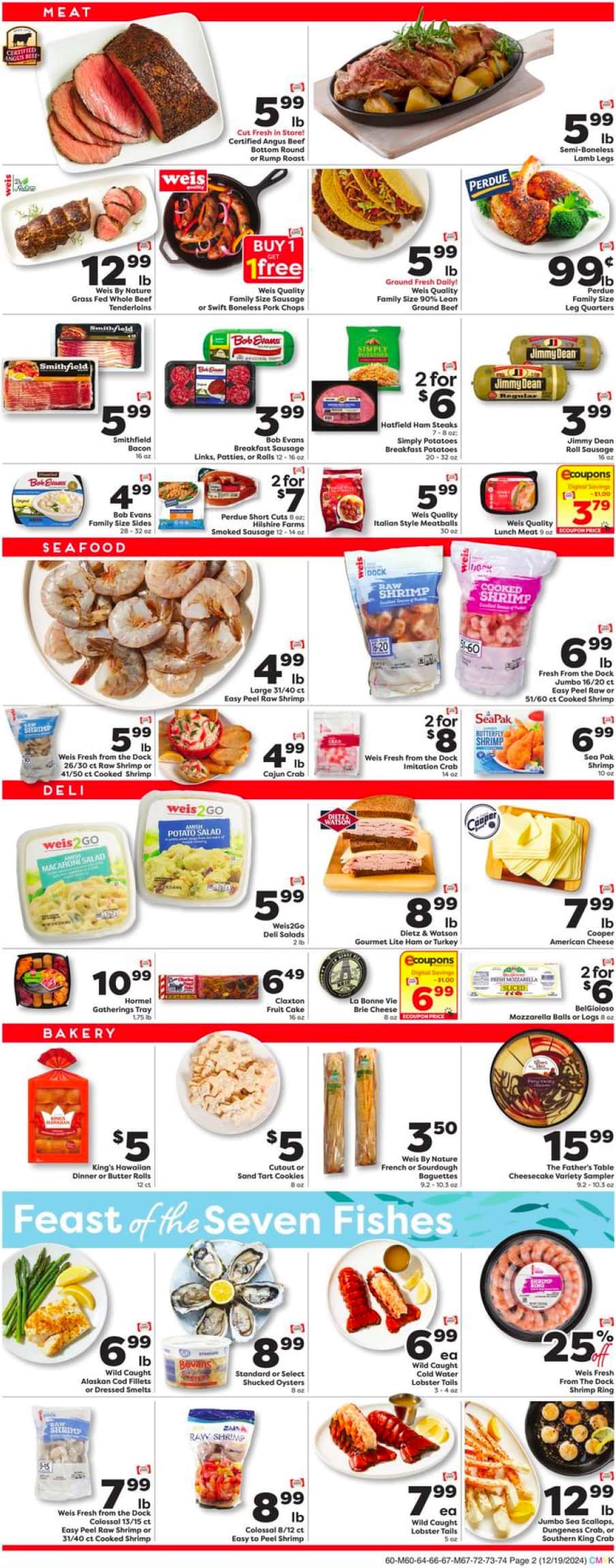 Weis Weekly Ad January 16 - 22, 2025 