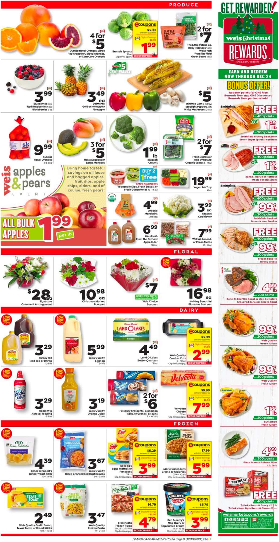 Weis Weekly Ad January 16 - 22, 2025 